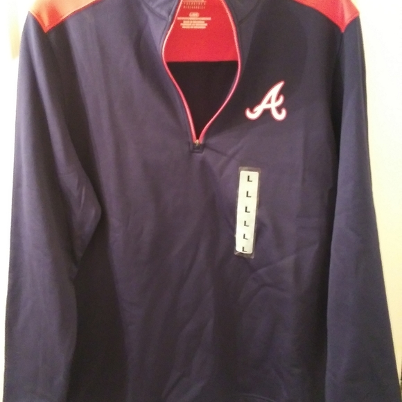 Atlanta Braves 1/4 Zip Jacket